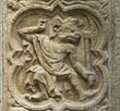 Panel 22:02 - Grotesque-headed man carrying a large curved-bladed axe
